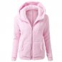 5XL Women Autumn Spring Winter Fleece Hooded Hoodie Warm Velvet Sweatshirt Hoody Solid Zipper Flanne