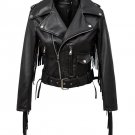 Women Autumn Motorcycle Faux Leather Jackets