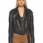 Women Autumn Motorcycle Faux Leather Jackets