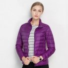 Solid Color Zipper Women Jacket 2017 New Fashion Autumn Winter Slim Warm Ladies Coats Plus Size Oute