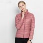 Solid Color Zipper Women Jacket 2017 New Fashion Autumn Winter Slim Warm Ladies Coats Plus Size Oute