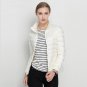 Solid Color Zipper Women Jacket 2017 New Fashion Autumn Winter Slim Warm Ladies Coats Plus Size Oute