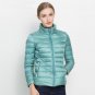 Solid Color Zipper Women Jacket 2017 New Fashion Autumn Winter Slim Warm Ladies Coats Plus Size Oute