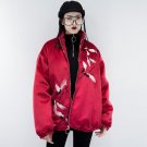 Winter Fashion Embroidery Velvet Cotton-padded Clothes Keep Warm Thickening Cotton Loose Coat Women 