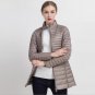 BACHASH Plus Size 4XL 8 Colors Women Casual Ultralight Fashion Jacket With Solid Zip Up Women Winter