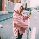 NEW Plus Velvet Thicken Sweatshirt Women 2017 Winter Hoodies Warm Women Tops Zipper Pullover Coat Mo