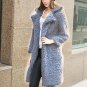 AOWOFS Teddy Bear Coat Parka Long Luxury Cotton Coats Velvet Long Women Winter Pink Fur Black Jacket