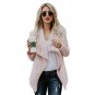 Women Jacket Winter Autumn Double Velvet Turn Down Collar Basic Coat Long Sleeve Outwear Long Sleeve