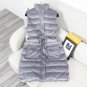 Winter Retro Velvet Vest Coat Women Drawstring Waist Long Sleeveless Jacket Coats Female Students Al