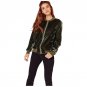 Jacket Autumn Winter Fashion Pockets Velvet Coats Women Long Sleeve Slim Female Zippers Outerwear Br