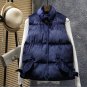 Gold Velvet Cotton Jacket Women Fashion Winter Jacket Women Veste Femme Waistcoat Stand Collar Vest