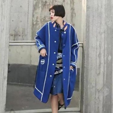 Winter Velvet Thick Black Trench Coat For Women Windbreaker Loose Big Size Two Wear Overcoat Clothes