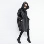 SuperAen 2017 Winter New Thicker Leather Trench Coat for Women Irregular Fashion Casual Wild Velvet 