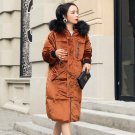 SuperAen New Korean Style Warm Parkas Coat Women Hooded Velvet Cotton Loose Warm Parkas Coat Winter 