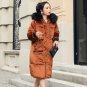 SuperAen New Korean Style Warm Parkas Coat Women Hooded Velvet Cotton Loose Warm Parkas Coat Winter