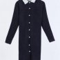 New Women Autumn Winter Corduroy Thicker Plus Velvet Long Sleeves Thicker Bottom Shirts Long Coats M