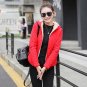Casual Women Candy Solid Velvet Thicken Hooded Parkas Outerwear Ladies Winter Clothing Long Sleeve Z