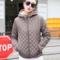 Casual Women Candy Solid Velvet Thicken Hooded Parkas Outerwear Ladies Winter Clothing Long Sleeve Z