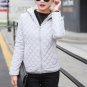 Casual Women Candy Solid Velvet Thicken Hooded Parkas Outerwear Ladies Winter Clothing Long Sleeve Z
