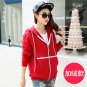 Plus Velvet Sweatshirt Autumn Winter Hoodies Women Hoodie Jacket Zipper Oversized Coat Sweatshirt Wo