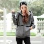 Plus Velvet Sweatshirt Autumn Winter Hoodies Women Hoodie Jacket Zipper Oversized Coat Sweatshirt Wo