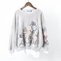 Autumn Winter New Student Pullovers Shirt Women Loose All-match Embroidery Stitching False Two Piece
