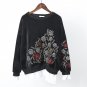 Autumn Winter New Student Pullovers Shirt Women Loose All-match Embroidery Stitching False Two Piece