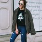 winter new style fashionable winds romantic jacket dark camel warm plus plush women jacket