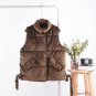 Ladies Cotton-Padded Jackets And Coats Autumn Winter New Stand Collar Loose Casual Velvet jacket Wom