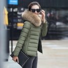 Women\'s Winter Jackets and Coats 2017 Women Parks Thick Warm Faux Fur Collar Hood Anorak ladies Jac