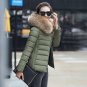 Women\'s Winter Jackets and Coats 2017 Women Parks Thick Warm Faux Fur Collar Hood Anorak ladies Jac