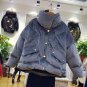 Velvet Coat Winter Korean Casual Loose Short Womens Down Jackets Thick Warm Velvet jacket Women Velo