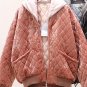 Winter Student Short Baseball Uniform Cotton Padded Coat 2018 New Women\'s Hooded Velvet Jacket Warm