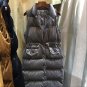 Ladies Velvet Coat Cotton-Padded jacket 2017 Winter Long Vests of Women Sleeveless Waistcoat Thick W