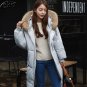 Parkas women winter 2017 Jacket Women\'s Parkas Army Green White Black Plus Size Fur Collar Winter C