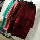 Long Plus Velvet Hooded Hoodies Winter Women Warm Thick Velvet Sweatshirts Female Students Pullover 