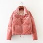Mengpipi High-end Velvet Winter Coat Women Button Parka Thicken Jacket Casaco Feminino Mandain Colla