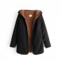 Mengpipi 2017 Winter Jacket Women Thick Plus Loose Double Velvet Hooded Coat Abrigo Mujer Casaco Fe