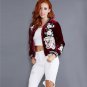 Plus Size Flower Tiger Embroidery Velvet Black Jackets Coats 2017 Autumn Winter Roses Streetwear Fas