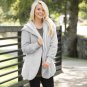 HAOYUAN Women Coat 2017 Autumn Winter Velvet Casual Warm Long Sleeve Cardigan Streetwear Casaco Zipp