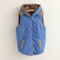 Hooded cotton vest plus velvet 2014 new winter coat leisure all-match female waistcoat casual cardig