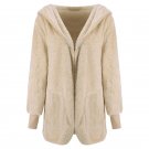 chesmono Casual velvet long cardigan female Loose cardigan hooded jumper 2017 warm winter sweater wo