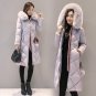 Ismtide 2017 New Women\'s Winter Fashion Jacket Down Cotton Outwear Jacket Slim Parkas Ladies Hooded
