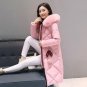 Ismtide 2017 New Women\'s Winter Fashion Jacket Down Cotton Outwear Jacket Slim Parkas Ladies Hooded