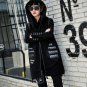 Yalabovso 2017 Winter Punk Styles Vest Female Thick Loose Long Hooded Waistcoat Warm Velvet Sleevele