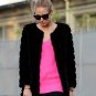 Long section winter Artificial fur coat Overcoat coat Fashion large size thick warm Fur coat Oversiz