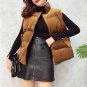 LXMSTH Velvet jacket Women Winter 2017 New Korean Women\'s Sleeveless Coat Short Cotton-Padded jacke