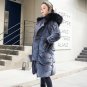 New Women Korean Velvet Coat Women Slim  Long Hooded Faux Fur Collar Padded Jacket  Winter Warm Casu