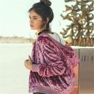 Women Warm Velvet Jackets Tops Winter Windbreaker bomber jacket Female Hip hop Streetwear feminina Z