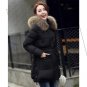 New 2016 Winter Coats Women Jackets Real Large Raccoon Fur Collar Thick Ladies Full sleeve warm down